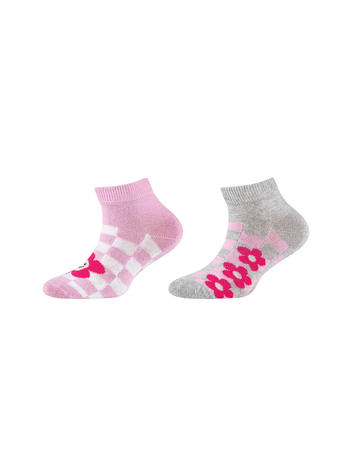 CAMANO | Mädchen Socken 2er Pkg. fog melange | 